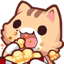 femboyturkey_nekopopcorn Discord Emoji