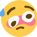 flustered Discord Emoji