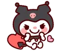 kuromi_love_cute