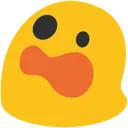 Blob Astonished Discord Emoji