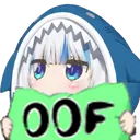 guraOof Discord Emoji