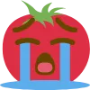 Crying Tomato Discord Emoji