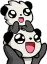 GPandaDoubleTrouble Discord Emoji