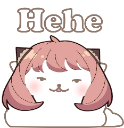 AnyaSmirkCat Discord emoji