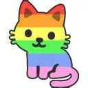 Rainbowcat rainbowcat Discord Emoji