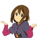 KU_YuiShrug Discord emoji