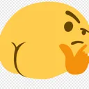 thicc_thinking Discord Emoji