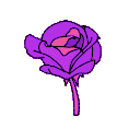 Kolom Purple Rose Discord Emoji