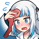 AA_Gura_Panic Discord emoji