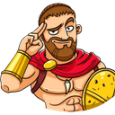 spartansalute Discord emoji
