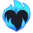 heartbluefire Discord Emoji