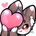 FHUT_Fox_Heart Discord Emoji