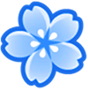 flower_blue Discord emoji