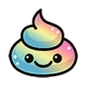 rainbowpoop Discord emoji