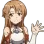 Asuna Wave Discord Emoji
