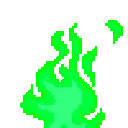 1D_Green_Fire