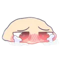 Blush Cry Discord Emoji