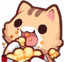 Cat Eating cateating Discord Emoji