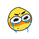 Sobs sobs Discord Emoji