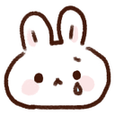 1_bunnysad Discord emoji
