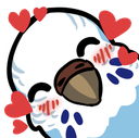Lovey_Budgie Discord emoji