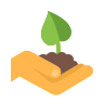 hand_with_plant Discord emoji