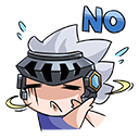 No Discord emoji