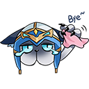 bye Discord emoji