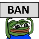 Pepe Ban pepe_ban Discord Emoji