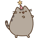 party_pusheen Discord emoji