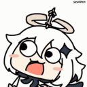 Paimon Stare Seseren Discord Emoji