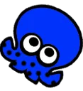 octopus_blue Discord Emoji