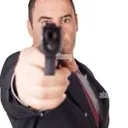 Stockphotoofmanwithgun