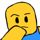 Roblox_Noob_Think Discord emoji