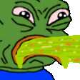 Pepe Puke pepepuke Discord Emoji