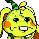 Bunzo_Bunny_Nervous_Sweat