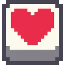9833 Pixelheartred Discord Emoji