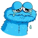 CookieMonsterSad Discord Emoji