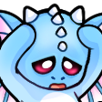 bluedragonNotLikeThis Discord emoji