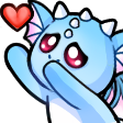 bluedragonHug Discord emoji