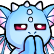 bluedragonHmm Discord emoji