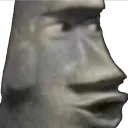 Moyai Pog Discord Emoji