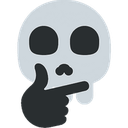skull_think Discord emoji