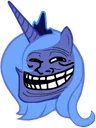 LunaTrollface Discord Emoji