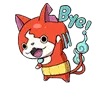 Jibanyan_bye Discord Emoji