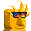 CoolerGoldenMoyai