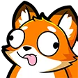 Fox Derp Discord Emoji