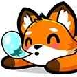 Fox Sleep Discord Emoji