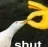 shut