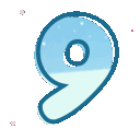 Blue 9 Discord Emoji